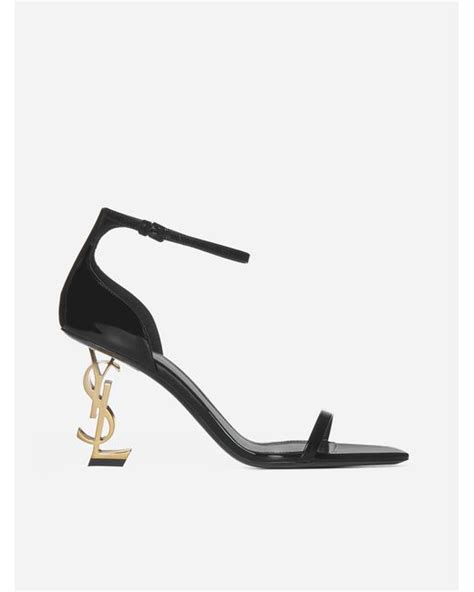 ysl opyum 85 sandals|saint laurent opyum leather sandals.